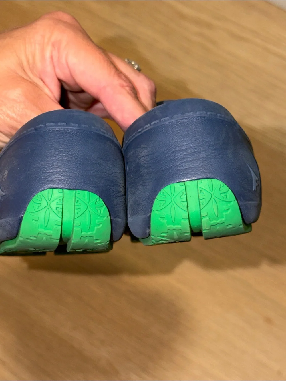 Boys Navy Floafers Loafers - size 13